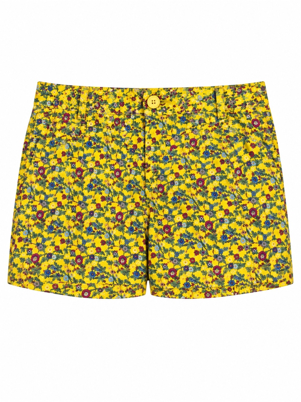 Gap Kids Girls Size 12 Regular Floral Chino Shorts Stretch Adjustable Waist
